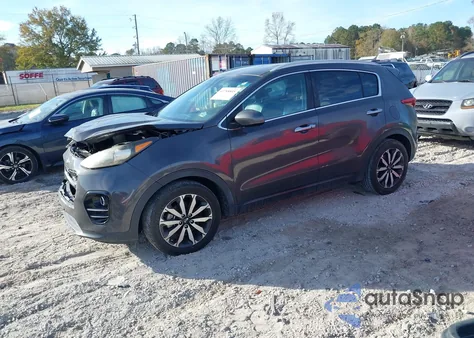 2017 Kia Sportage Ex from USA, damaged, VIN KNDPN3AC9H7233758